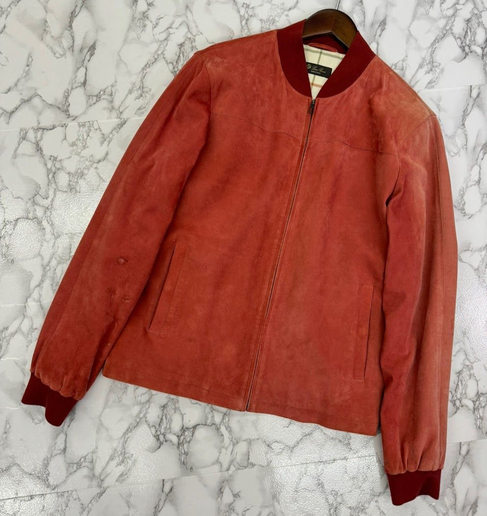 ロロピアーナ Loro Piana レザージャケット スウェード スエード 