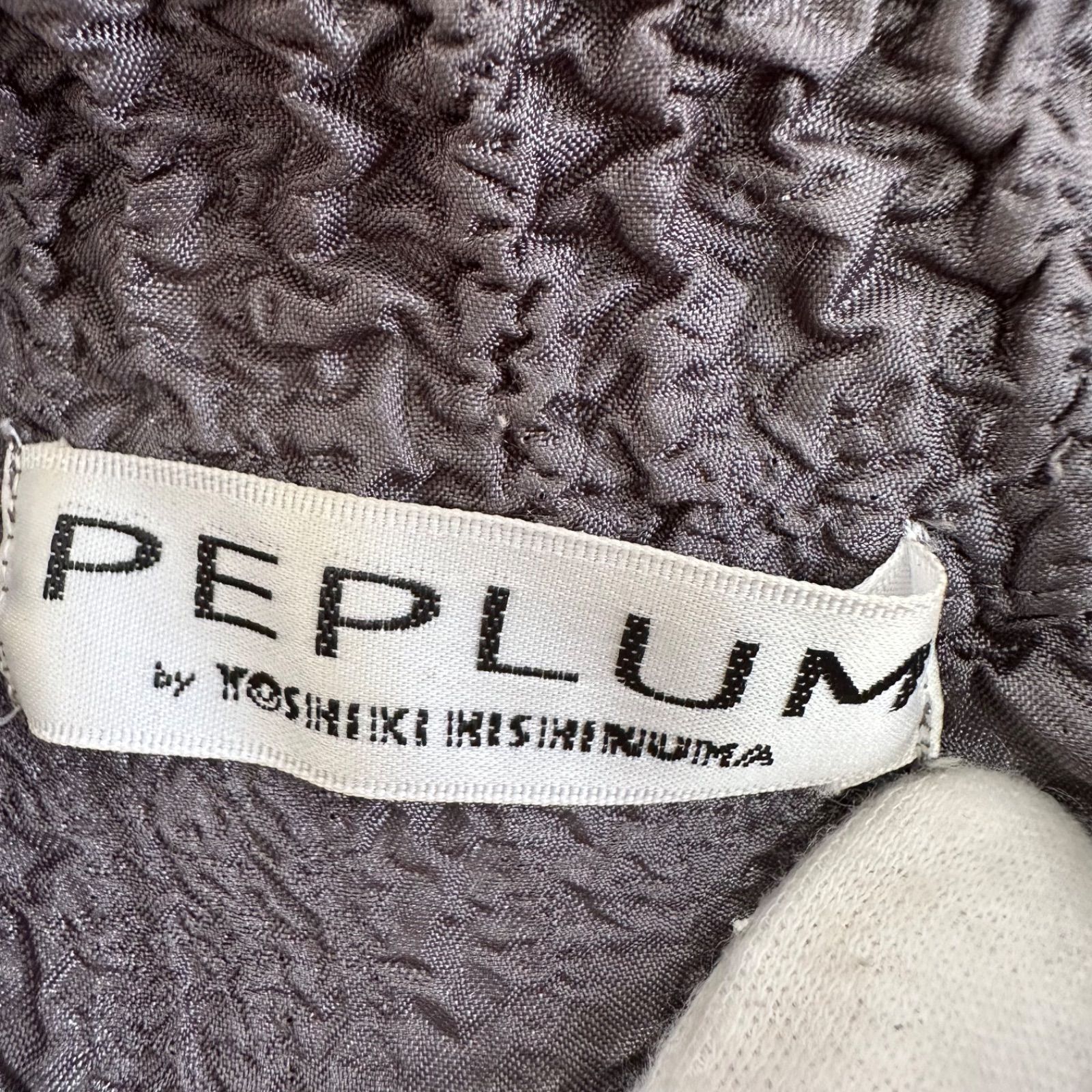 z1406 【美品】PEPLUM YOSHIKI HISHINUMAぺプラムヨシキヒシヌマ