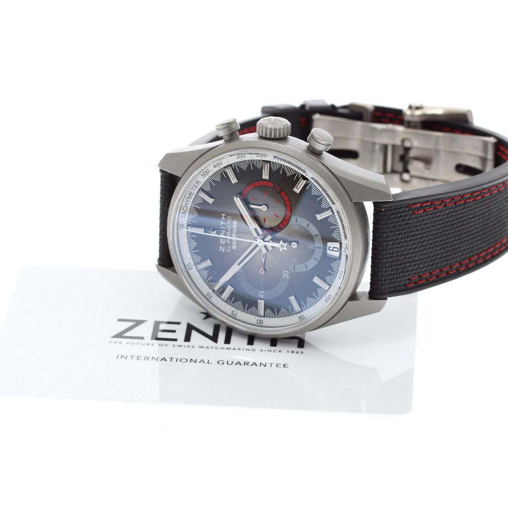 ゼニス ZENITH 03.2082.400 BAMFORD クロノマスター エル・プリメロ レーダー 世界50本限定 自動巻き メンズ 美品 保証書付き_877826 ゼニス ZENITH 03.2082.400 BAMFORD クロノマスター エル・プリメロ