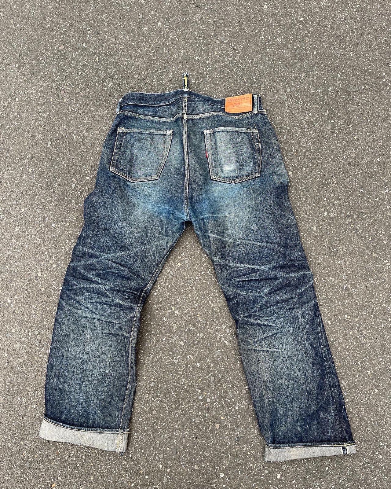 TCB JEANS S40s JEANS 大戦デニム TCBジーンズ ラスト赤タブ - メルカリ