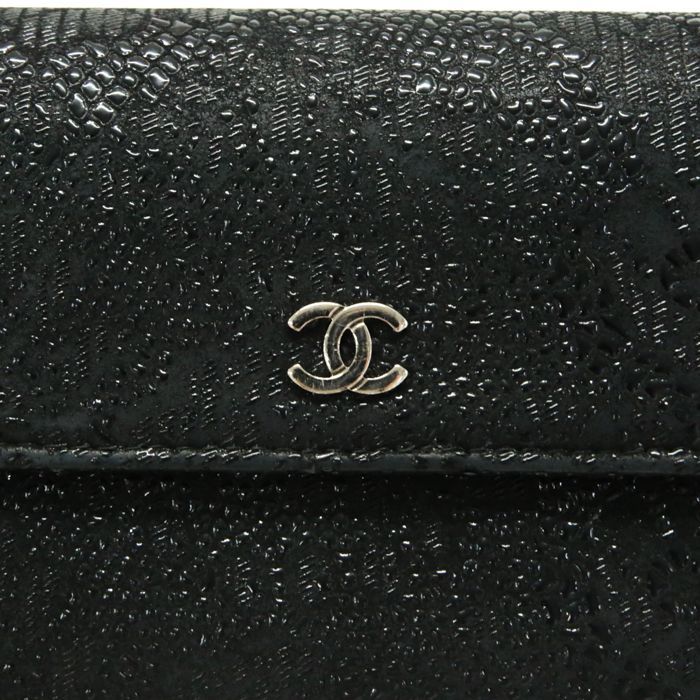 シャネル CHANEL レースイズモア ゴートスキン (レザー) SV金具 ココ 