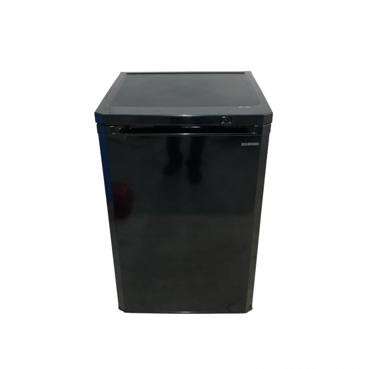 冷凍庫 85L IRIS OHYAMA アイリスオーヤマ 製 1ドア 前開き ブラック IUSD-9B-B FBK857317相