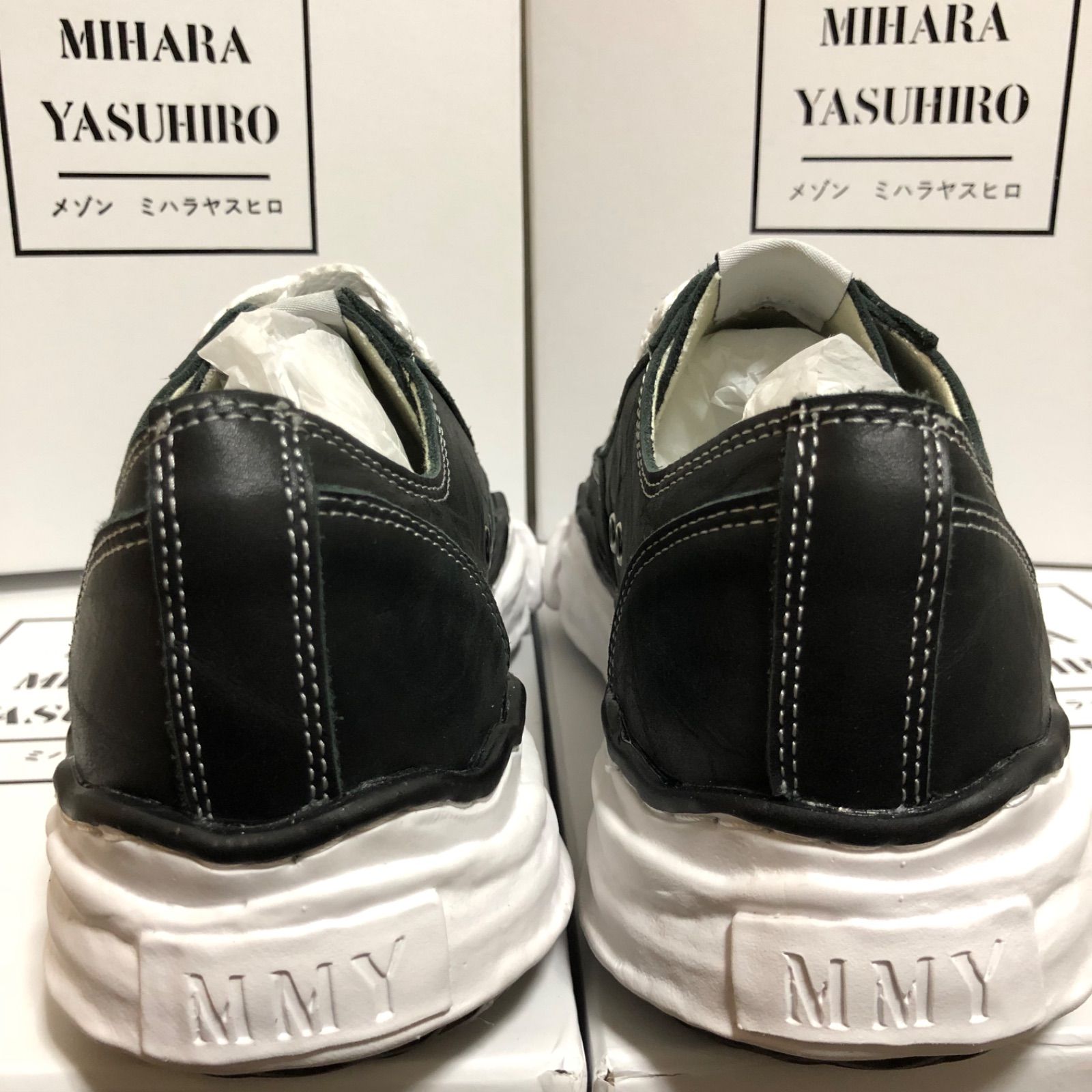 新品】 メゾン ミハラヤスヒロ ピーターソン レザー スニーカー メンズ