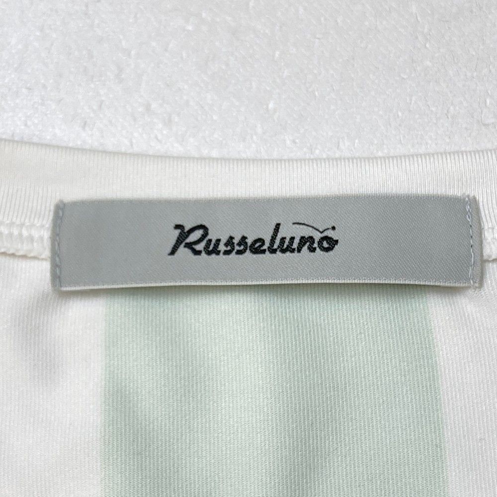 サイズ：5 RUSSELUNO ラッセルノ 長袖Tシャツ ルチャ ホワイト系