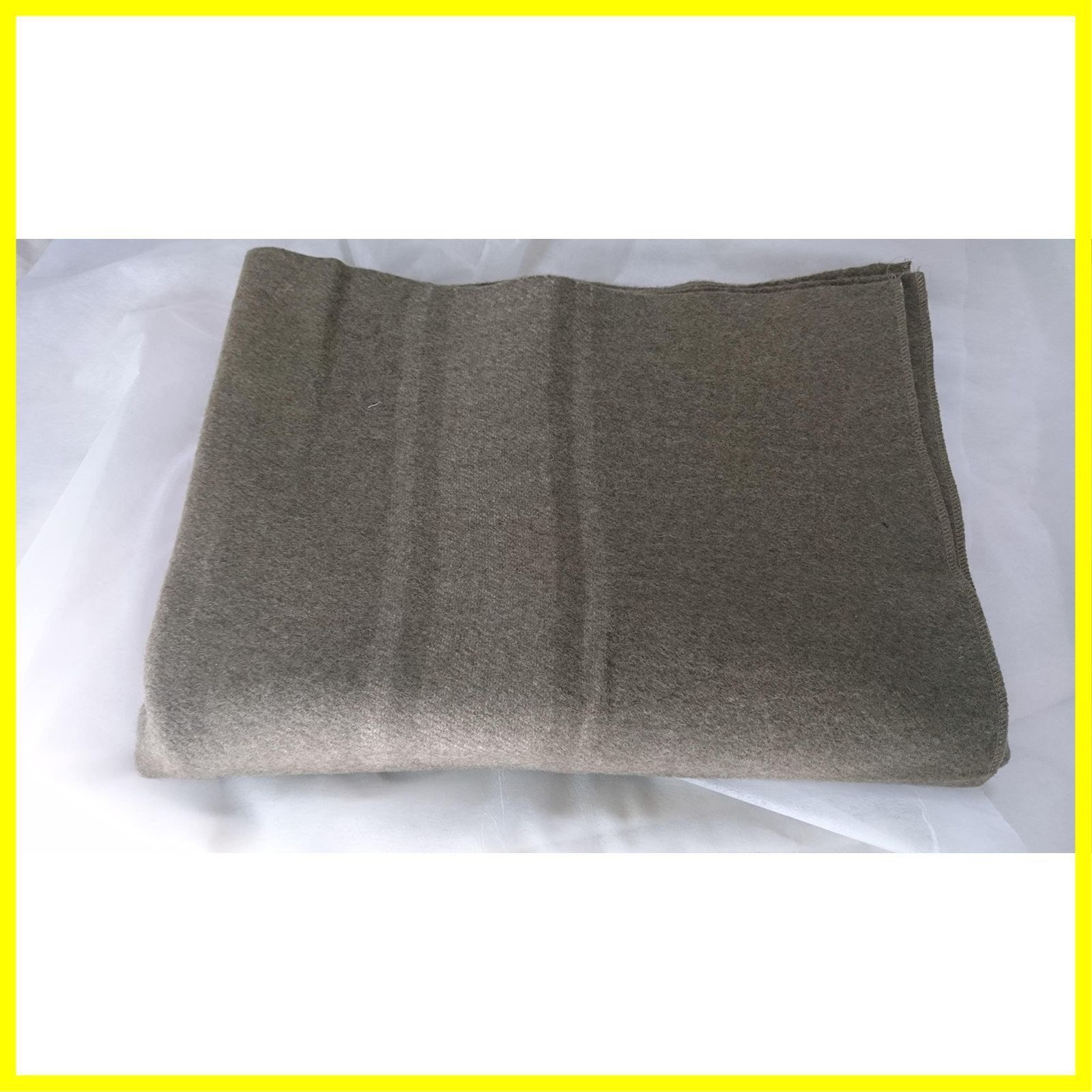 USED イタリア軍ウールブランケット ミリタリー 毛布