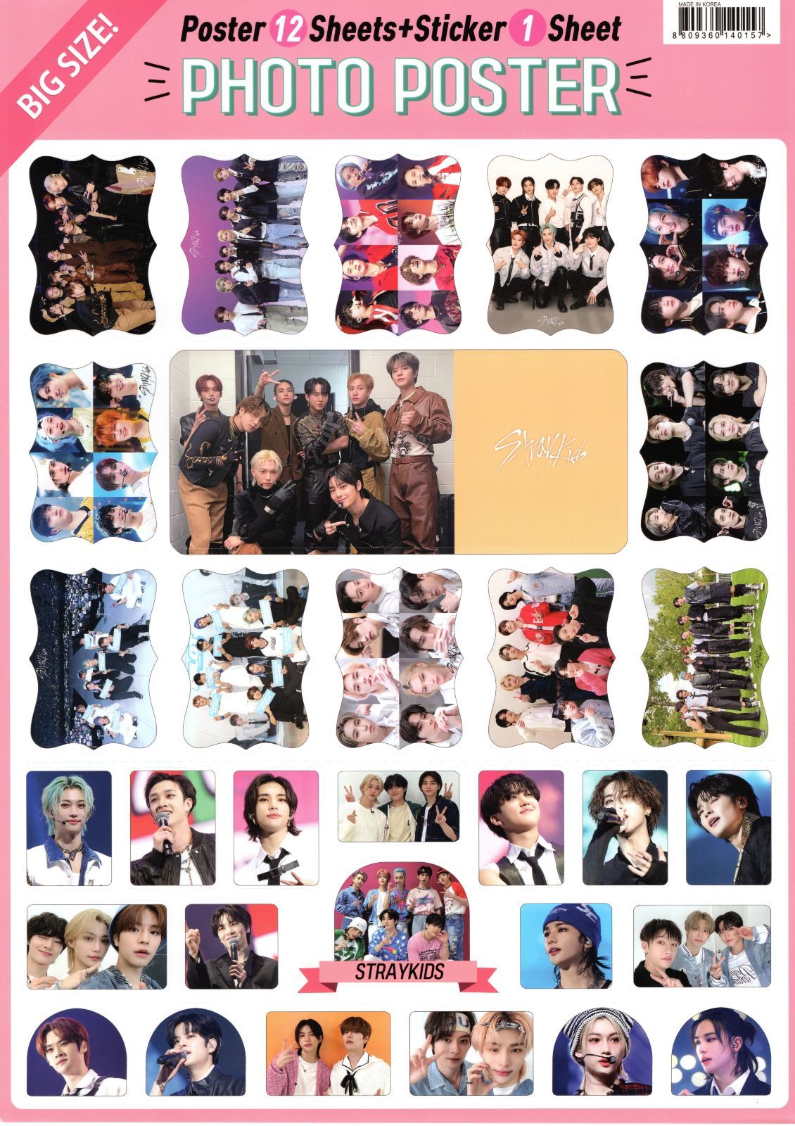 ⭐︎　スキズ　Stray Kids 公式グッズ　ポスターセット　3点 Stray Kids OFFICIAL GOODS – JYP JAPAN ONLINE STORE