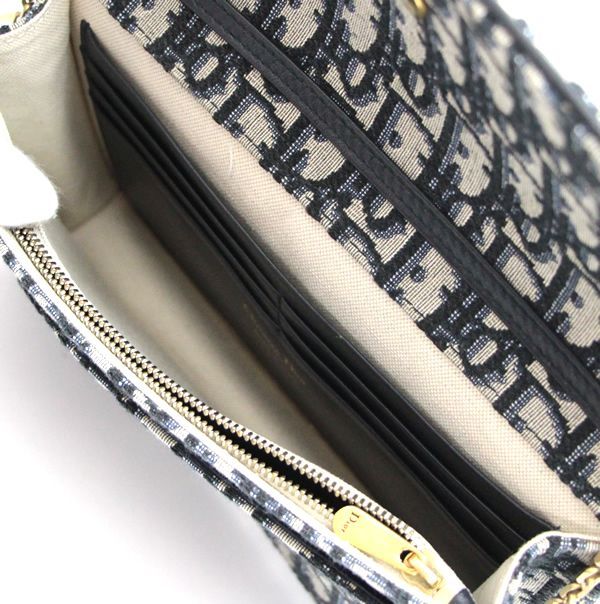 ディオール トロッター チェーンウォレット ショルダーバッグ【62585