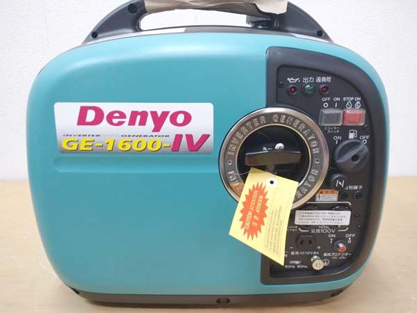 未使用】Denyo/デンヨー 1.6kVA インバーター発電機 GE-1600SS-IV ※No.1※-