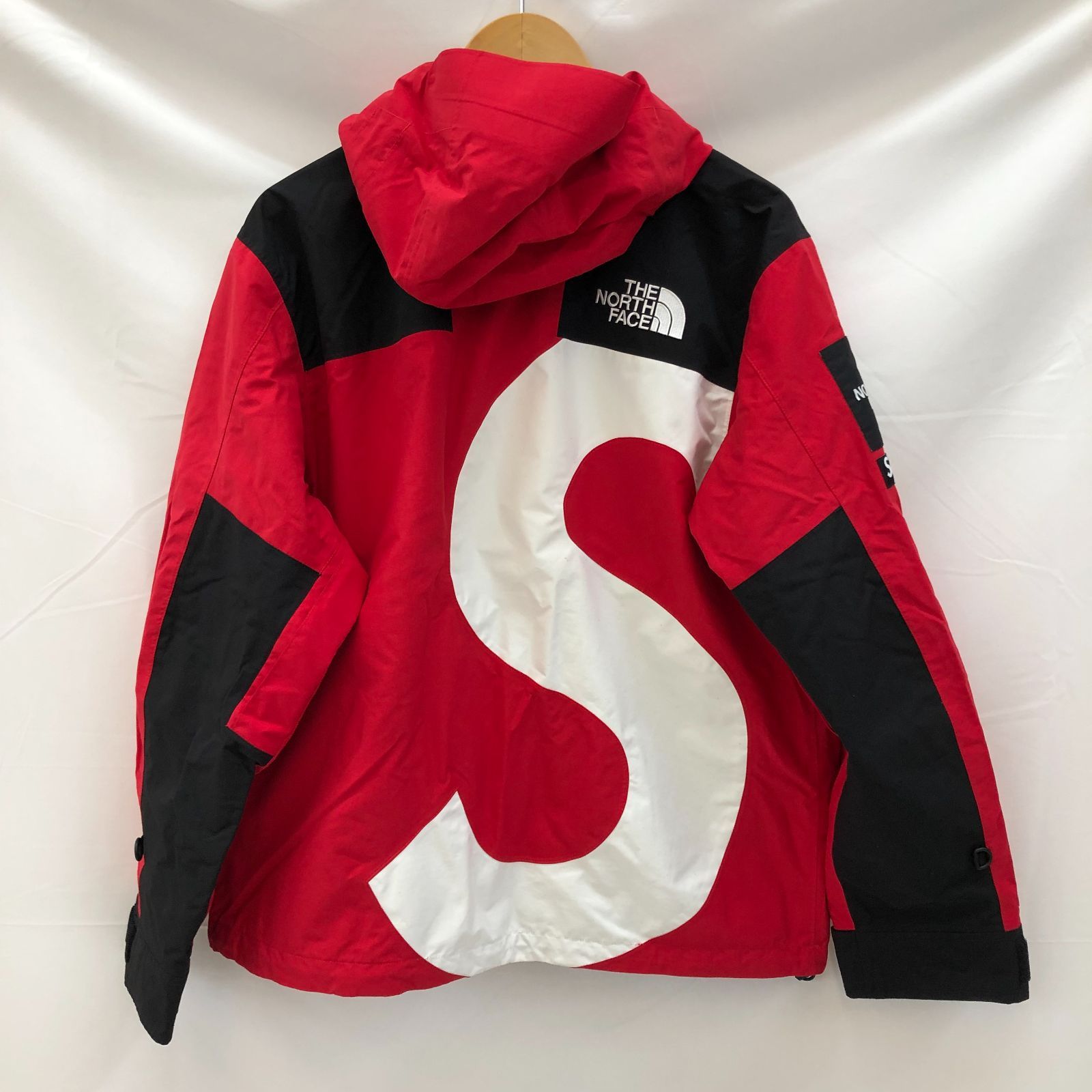 シュプリーム ザ・ノースフェイス Sロゴ マウンテンジャケット レッド