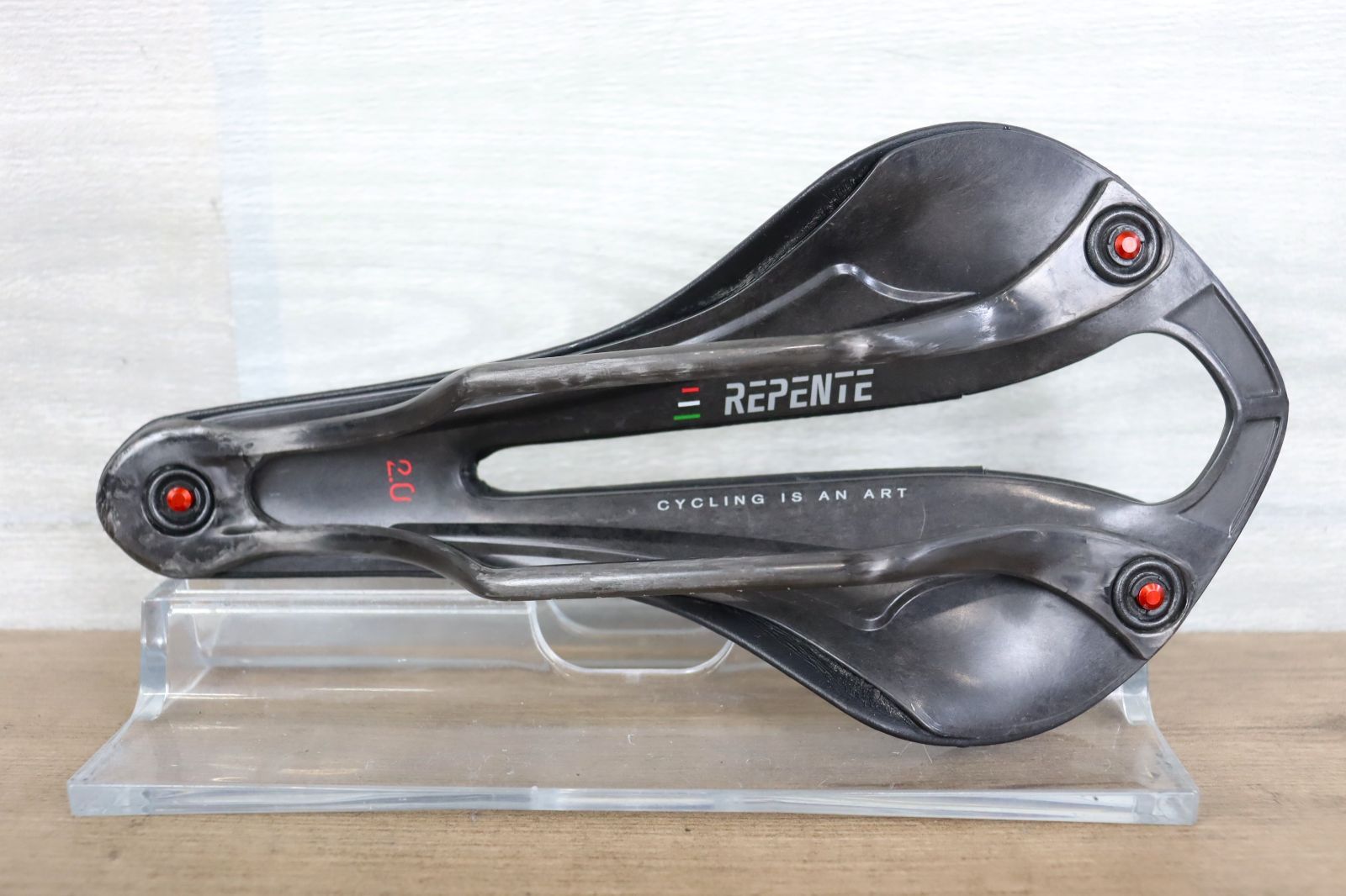 SA48 レア 軽量 美品 REPENTE PRIME 2.0 TEST SADDLE レペンテ プライム テストサドル カーボンレール 132ｍｍ  cicli17 - メルカリ