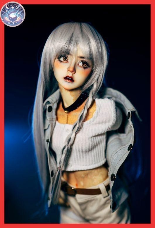 【新品】ウィッグ コスプレウィッグ 女男装ウィッグ メンズウィッグ BJD 人形ドール　用ウィッグカツラ耐熱ハンドメイド-hfjf577