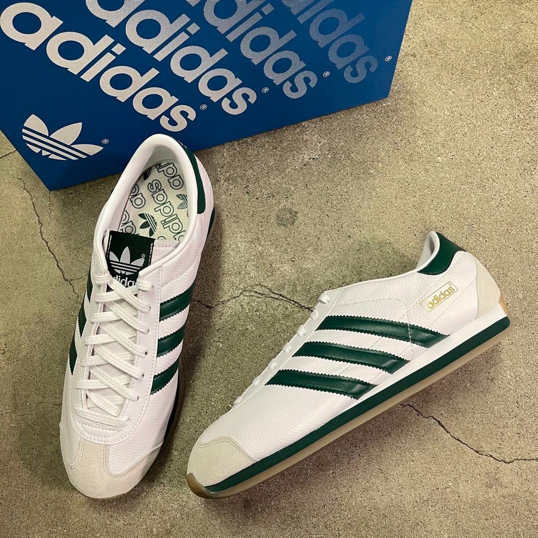 adidas originals COUNTRY JAPAN FOOTWEAR WHITE|COLLEGE GREEN アディダス オリジナルス カントリー ジャパン フットウェア ホワイト|カレッジ グリーン IE4042 27.5㎝