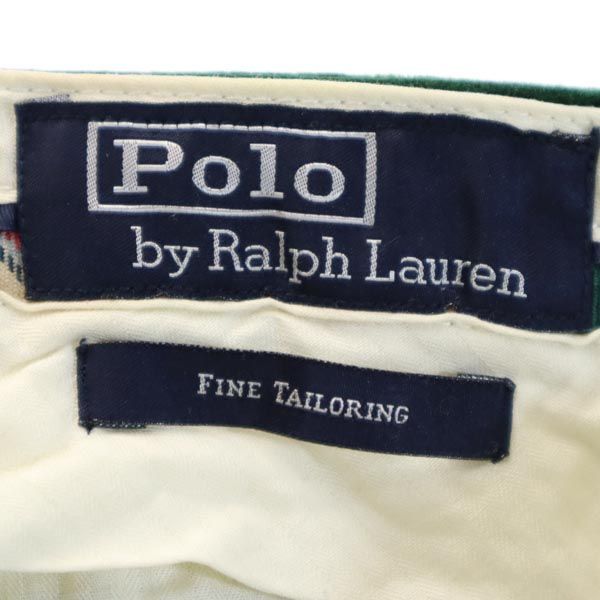 ポロラルフローレン コーデュロイパンツ w28 グリーン系 POLO RALPH