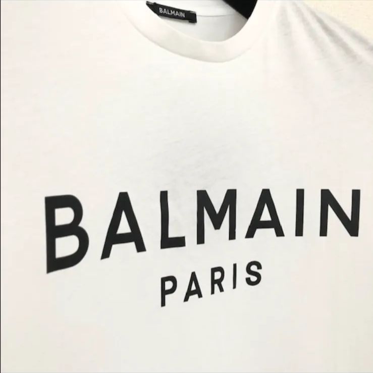 訳あり 特価 12915 バルマン BALMAIN ボーダー トップス Tシャツ