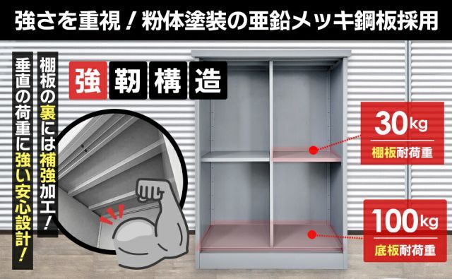 小型物置 W930×H1250×D450