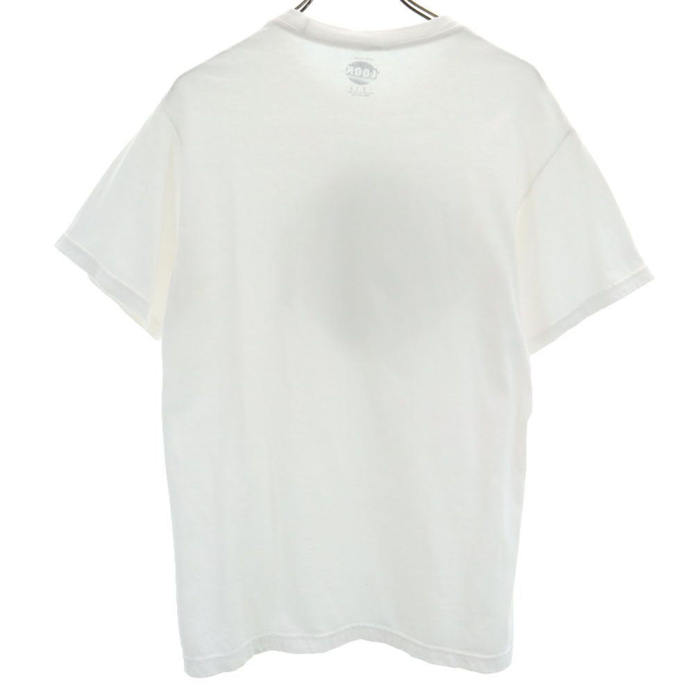 ルックスタジオ プリント 半袖 Tシャツ M ホワイト LQQK STUDIO THE 