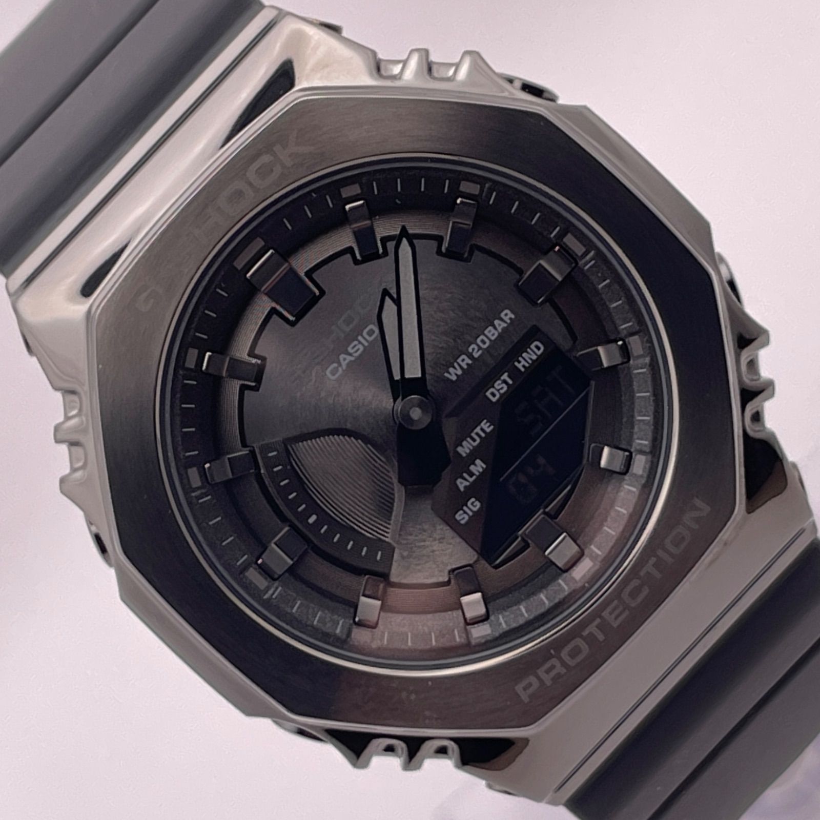 極美品】G-SHOCK 腕時計 メタルカバード GM-S2100B グレー G-SHOCK