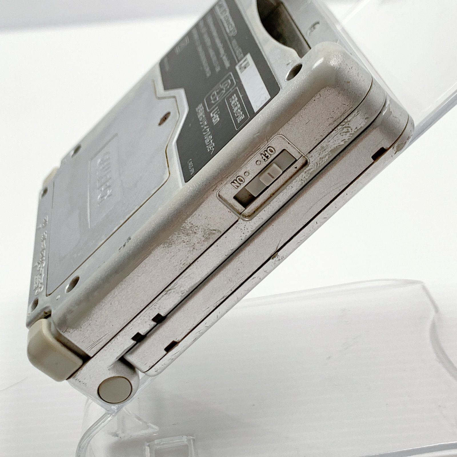 ゲームボーイアドバンスSP プラチナシルバー ジャンク ゲームOK