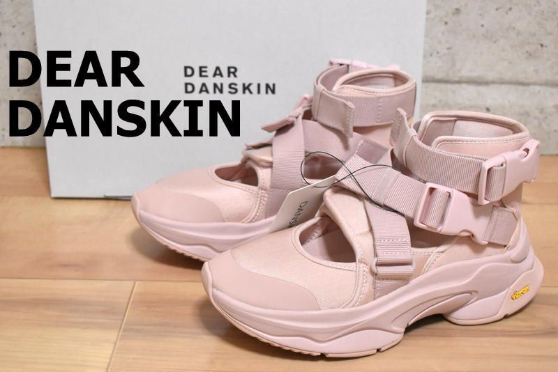 新品 DEAR DANSKIN ポワントストラップシューズ【23cm】【25cm