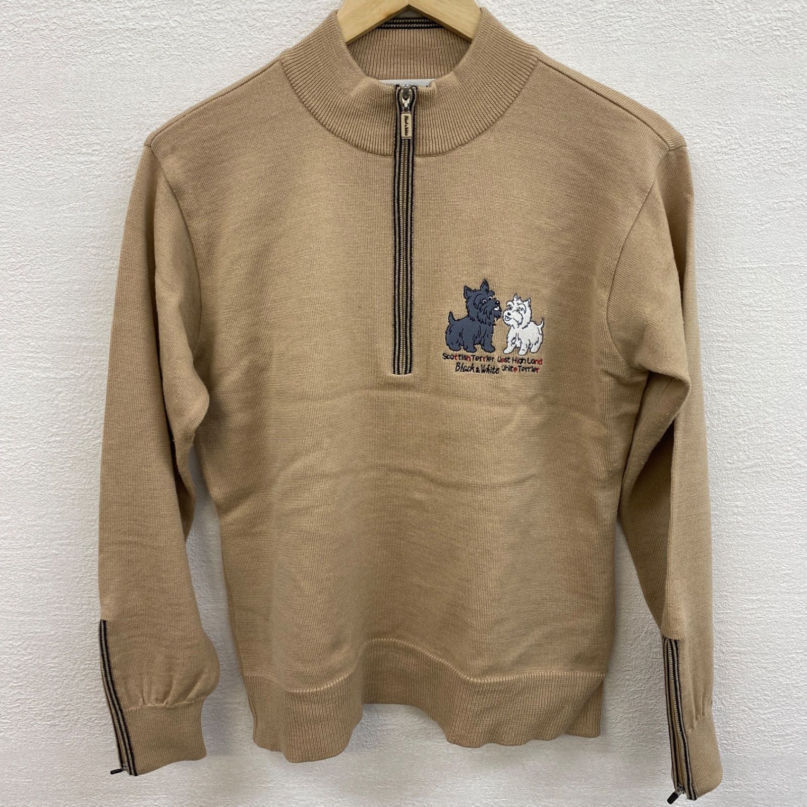 Black &amp; White Sportswear - 【美品】ブラックアンドホワイト black&amp;white ニットパーカー ゴルフ Black&White SPORTSWEAR ブラックアンドホワイト スポーツウェア