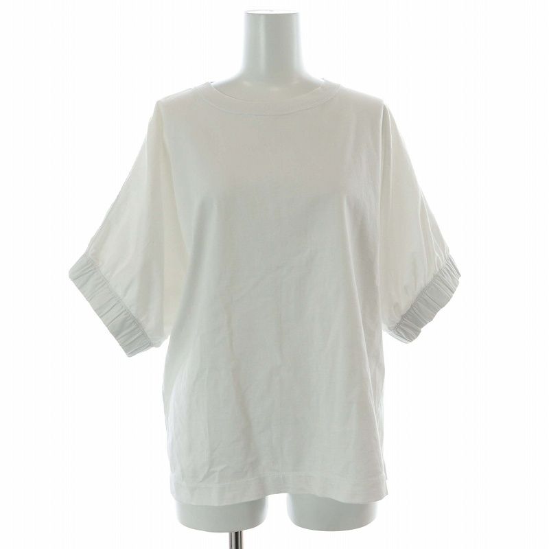 ペレック pelleq Tシャツ カットソー 半袖 36 S 白 ホワイト /DK