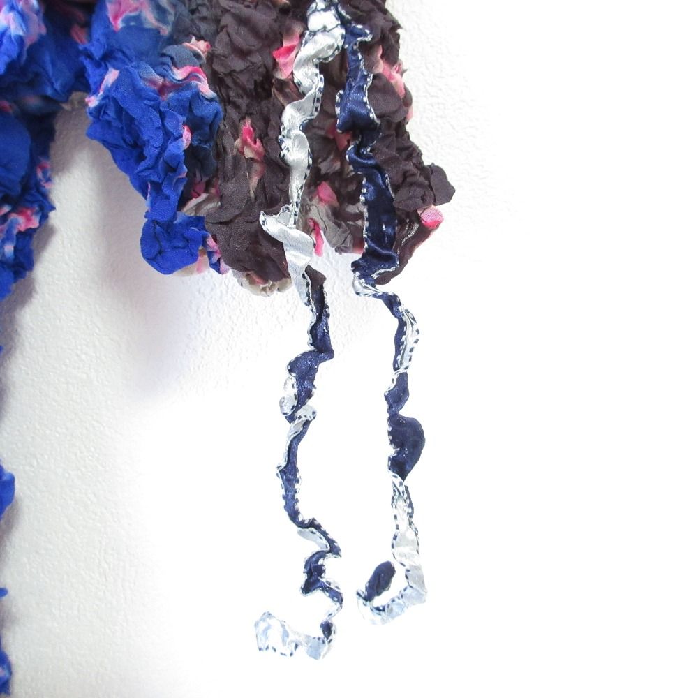 美品 Issey Miyake FETE イッセイミヤケ 絞りシワ加工