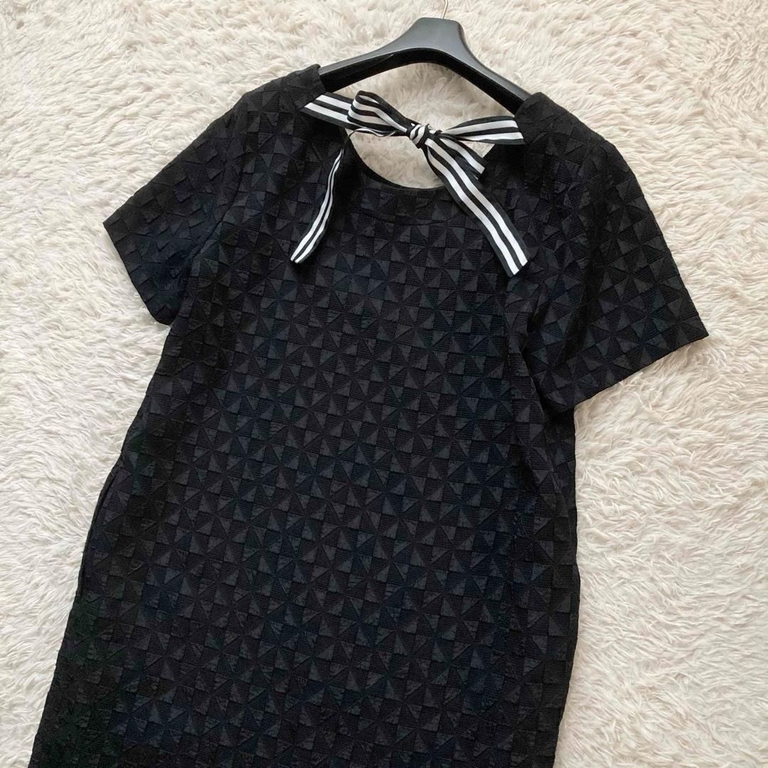 ひざ丈ワンピース 半袖