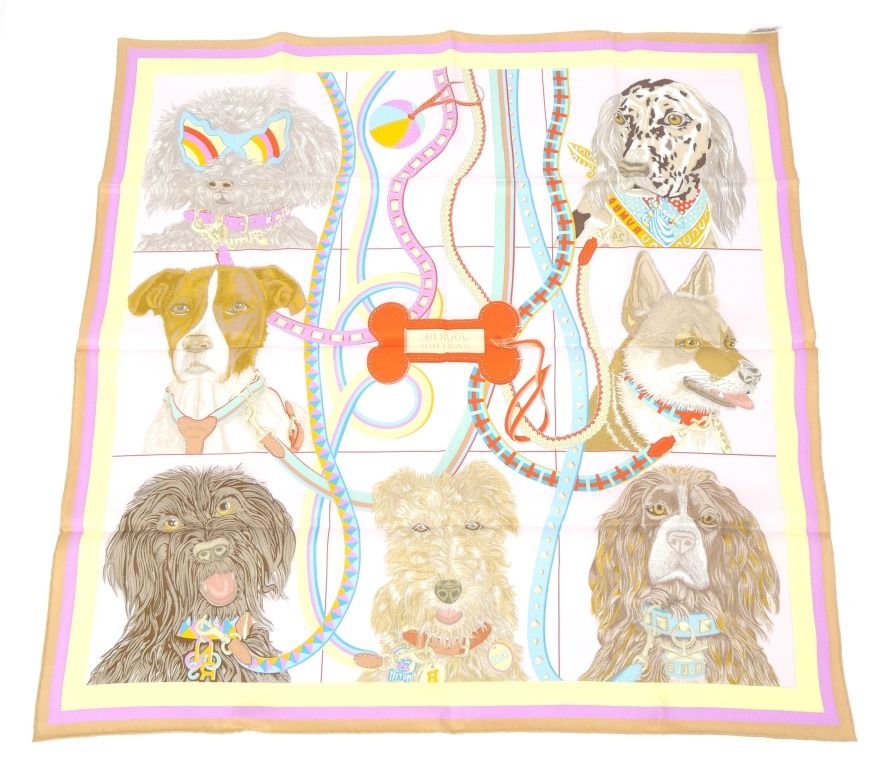 新品 エルメス カレ 70 犬 ジュールドゥキャスティング 【公式通販】