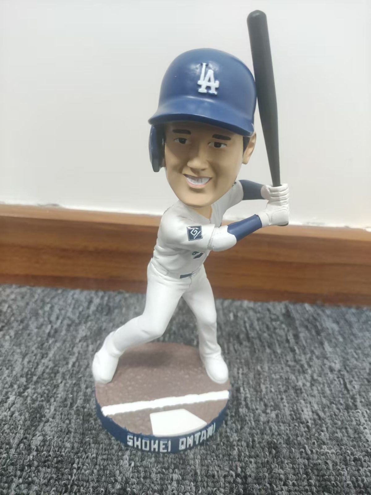 大谷翔平 ボブルヘッド ホワイト 白 ビジターユニフォーム