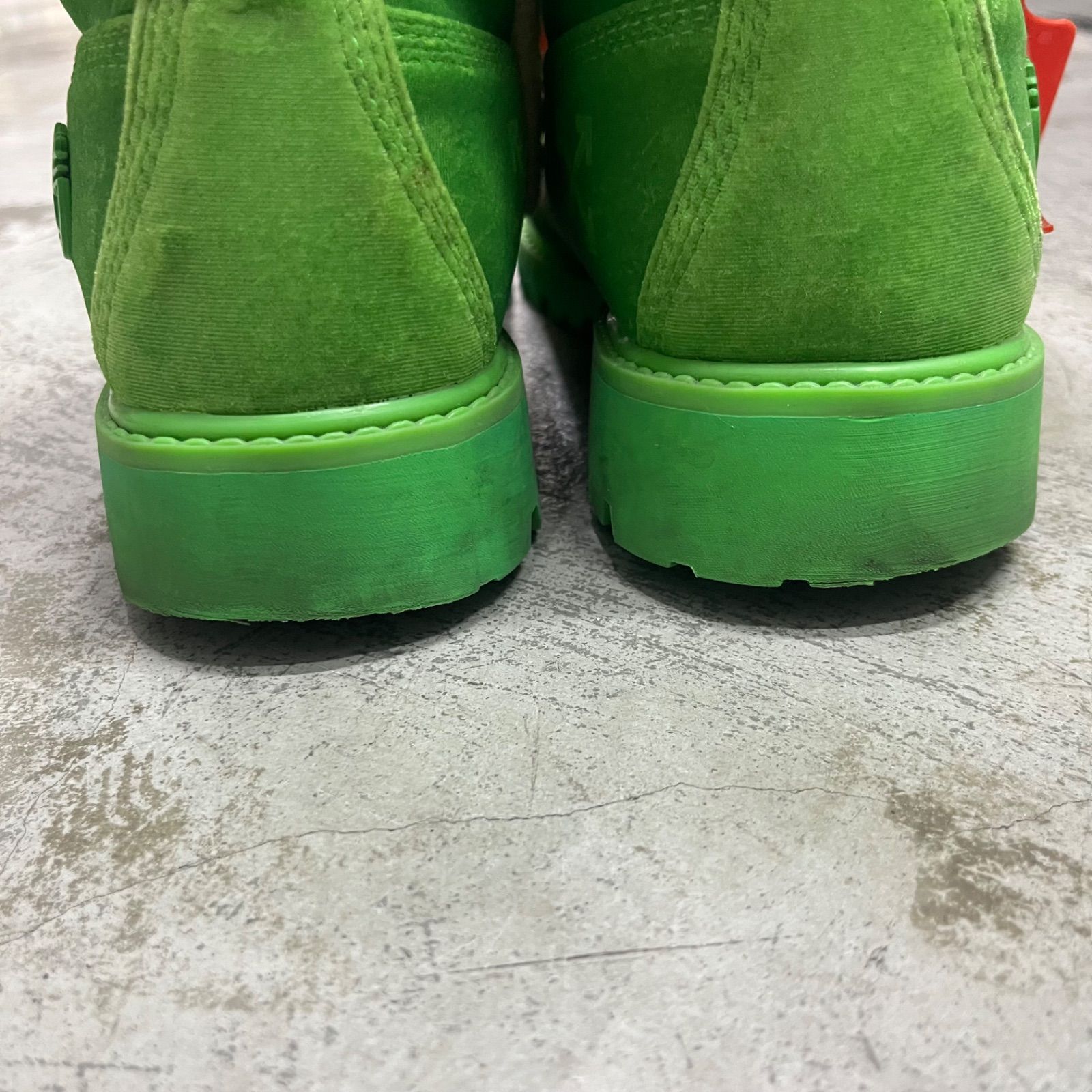 Timberland × Off-White 6-Inch boots 6インチブーツ ベロア