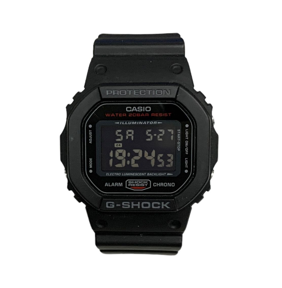 CASIO (カシオ) G-SHOCK Gショック デジタル腕時計 DW-5600HR ブラック