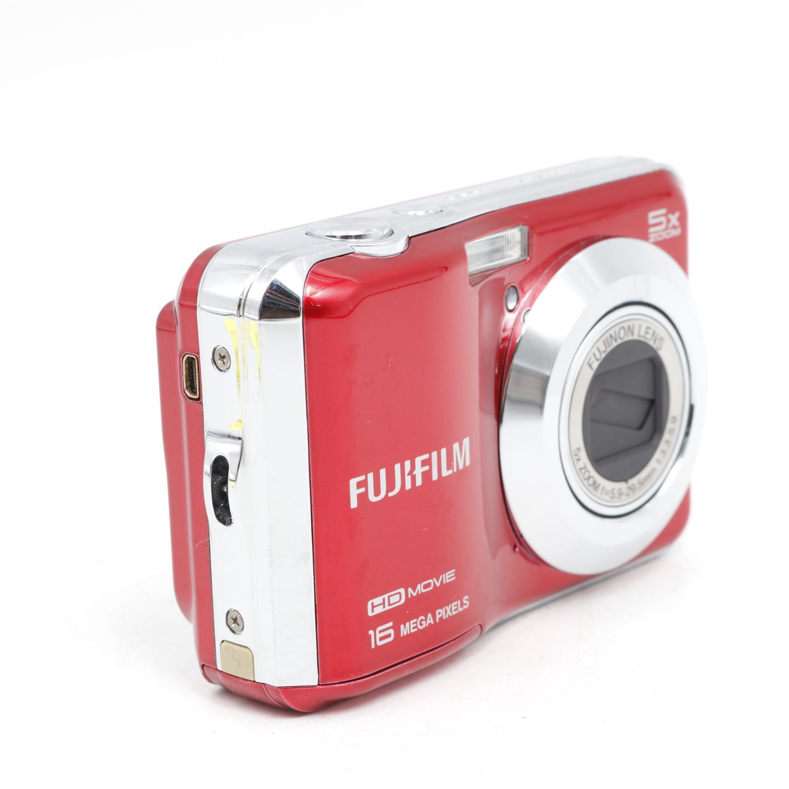 美品】FUJIFILM FINEPIX AX600 レッド 単3電池駆動 【公式通販】