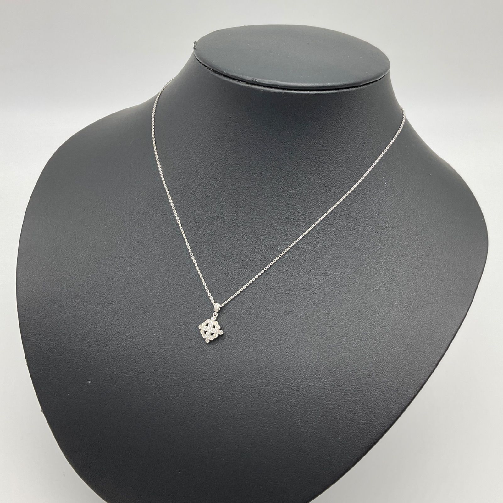 K18 ダイヤ ローリーロドキン クロスペンダント ネックレス 2025年最新