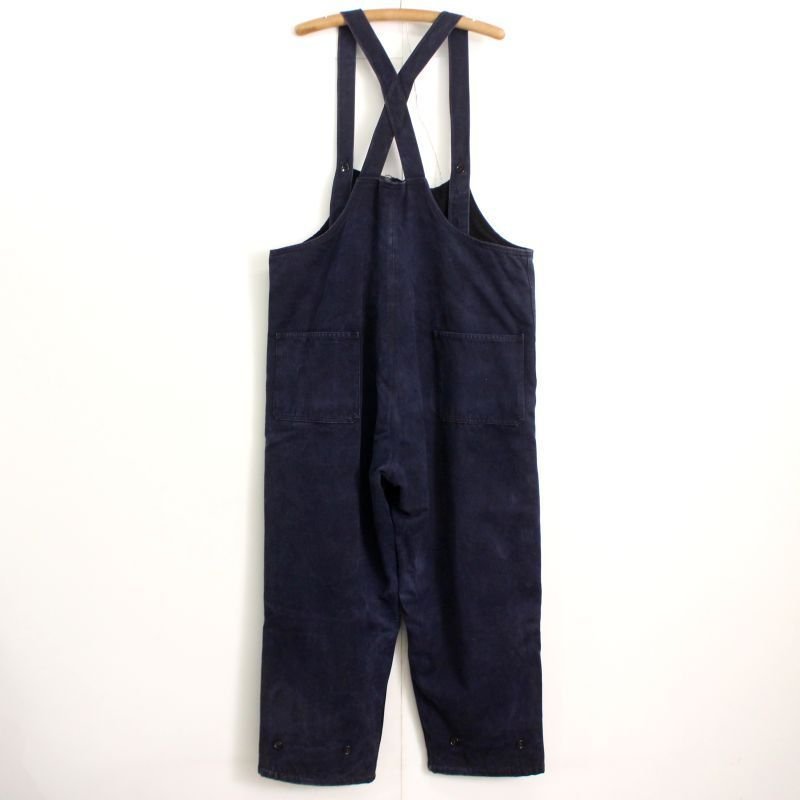50s USA製 vintage Royal Canadian Navy デッキパンツ オーバーオール