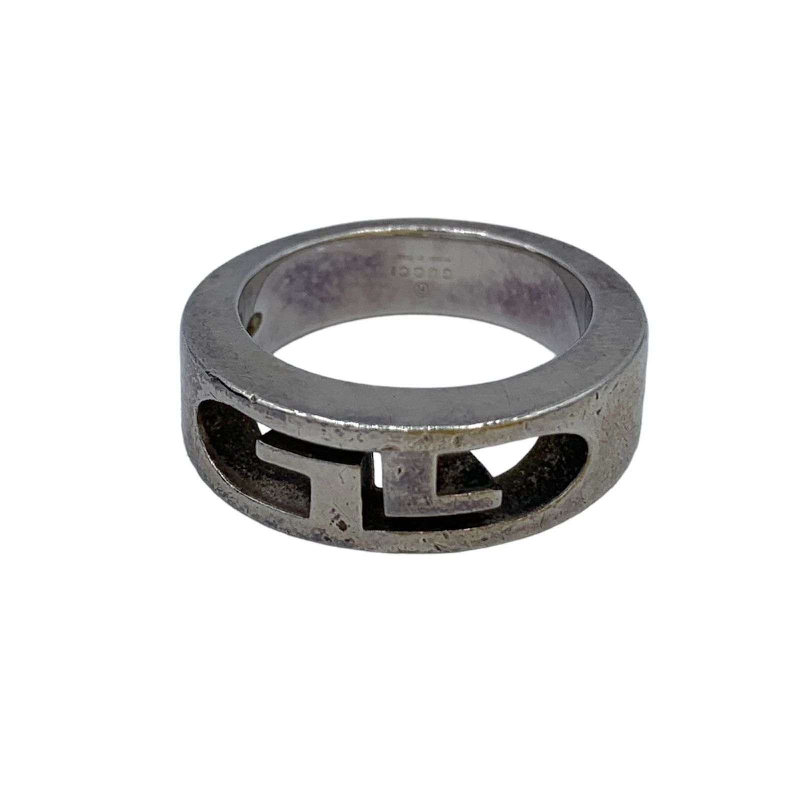 グッチのリング ▽GUCCI/グッチ リング GG シルバー 130552 J8400 8106 サイズ10