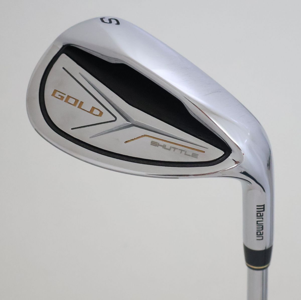 ●maruman マルマン SHUTTLE GOLD シャトルゴールド アイアン 単品＃SW 56°Zelos8スチール S 81824