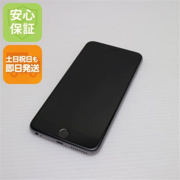 超美品 DoCoMo iPhone6 PLUS 64GB スペースグレイ 即日発送