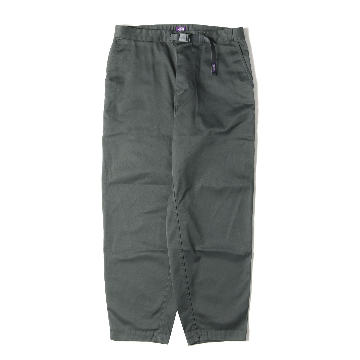 美品 THE NORTH FACE PURPLE LABEL ノースフェイス パープルレーベル パンツ サイズ:32 23AW ワイド テーパード  フィールド チノパンツ Chino Wide Tapered Field Pants グレー【メンズ】