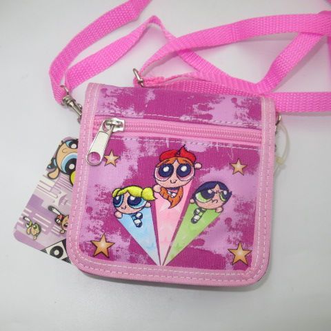 POWERPUFFGIRLSパワーパフガールズパワパフ財布ウォレットコインケース人形フィギュアぬいぐるみピンク