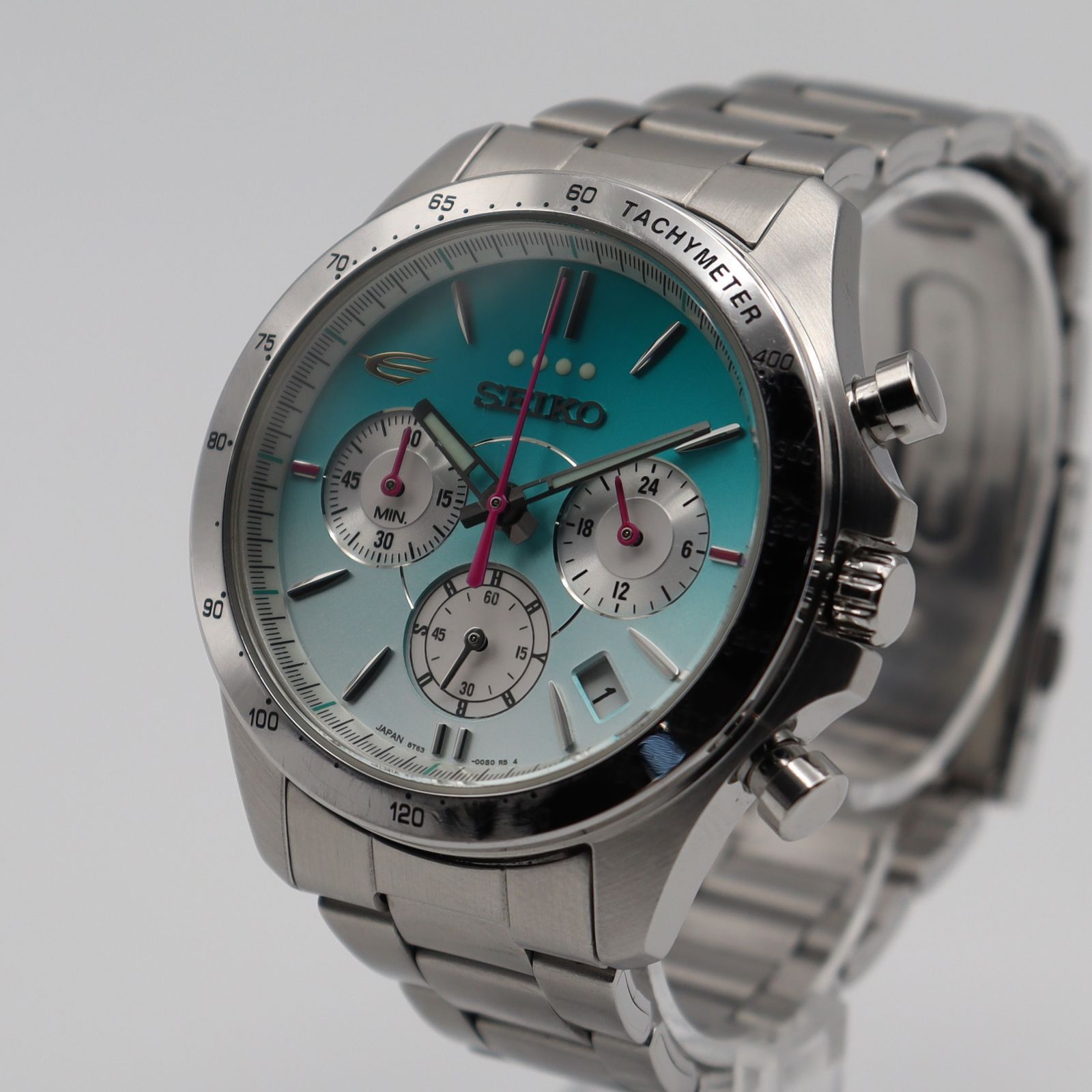 ☆SEIKO セイコー 8T63-00R0 E5系はやぶさ10周年記念ウォッチ 5000個