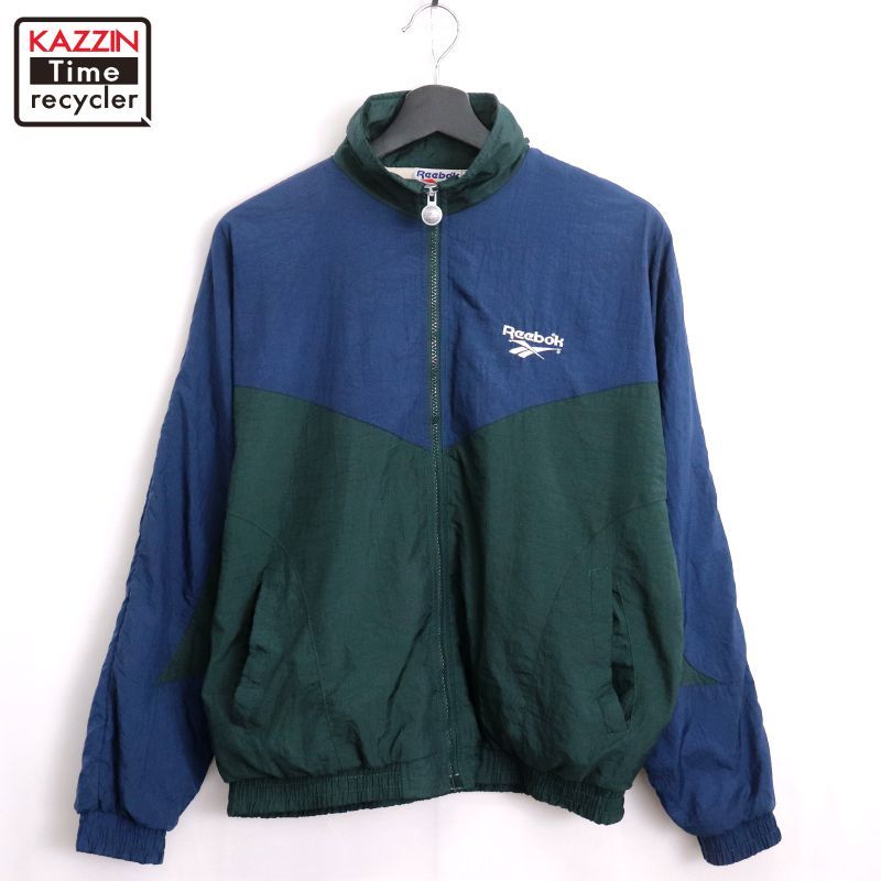 90s vintage Reebok ナイロンジャケット メンズ 表記Sサイズ