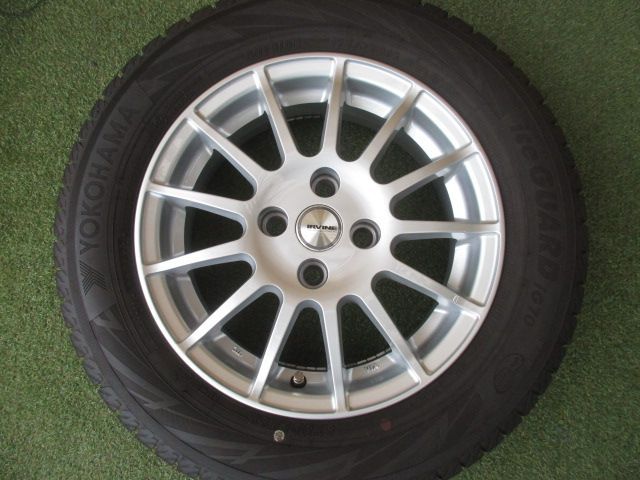 FIAT 500 175/65R14 純正ホイール/スタッドレスタイヤ フィアット500 純正ホイール スタッドレス4本セット 175/65R14