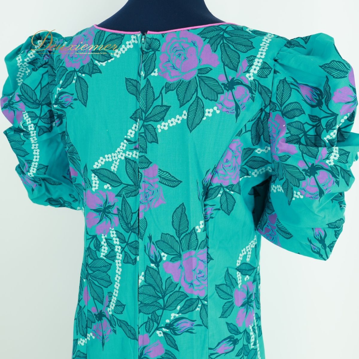 【ハワイ製 フラダンス衣装】パープル T&L MUUMUU FACTORY フラダンス 衣装 ワンピース ドレス フラ ダンス T&L MUUMUU