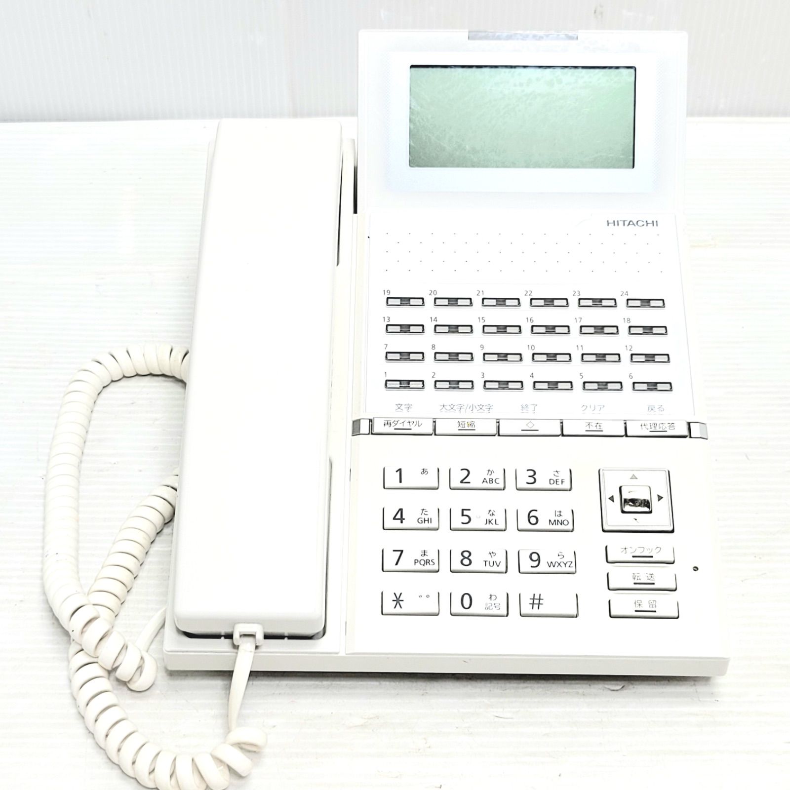 HITACHI ビジネスホン用 電話機 HI-24G-TELSDA - Panasonic ワイヤレスコール卓上受信器 ECE1601