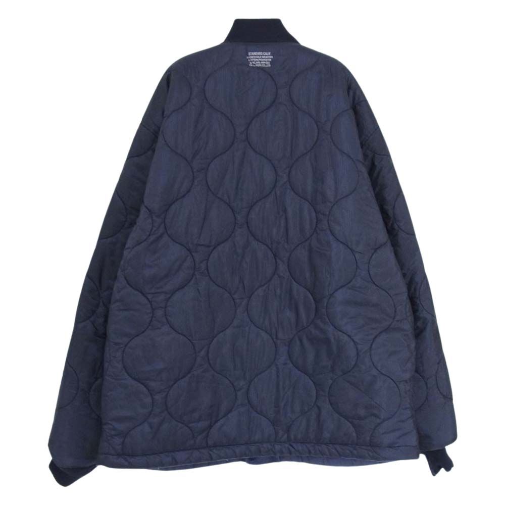 STANDARD CALIFORNIA スタンダードカリフォルニア SD Reversible Deck Jacket リバーシブル デッキ ジャケット  キルティング ネイビー系 XL【中古】 - メルカリ