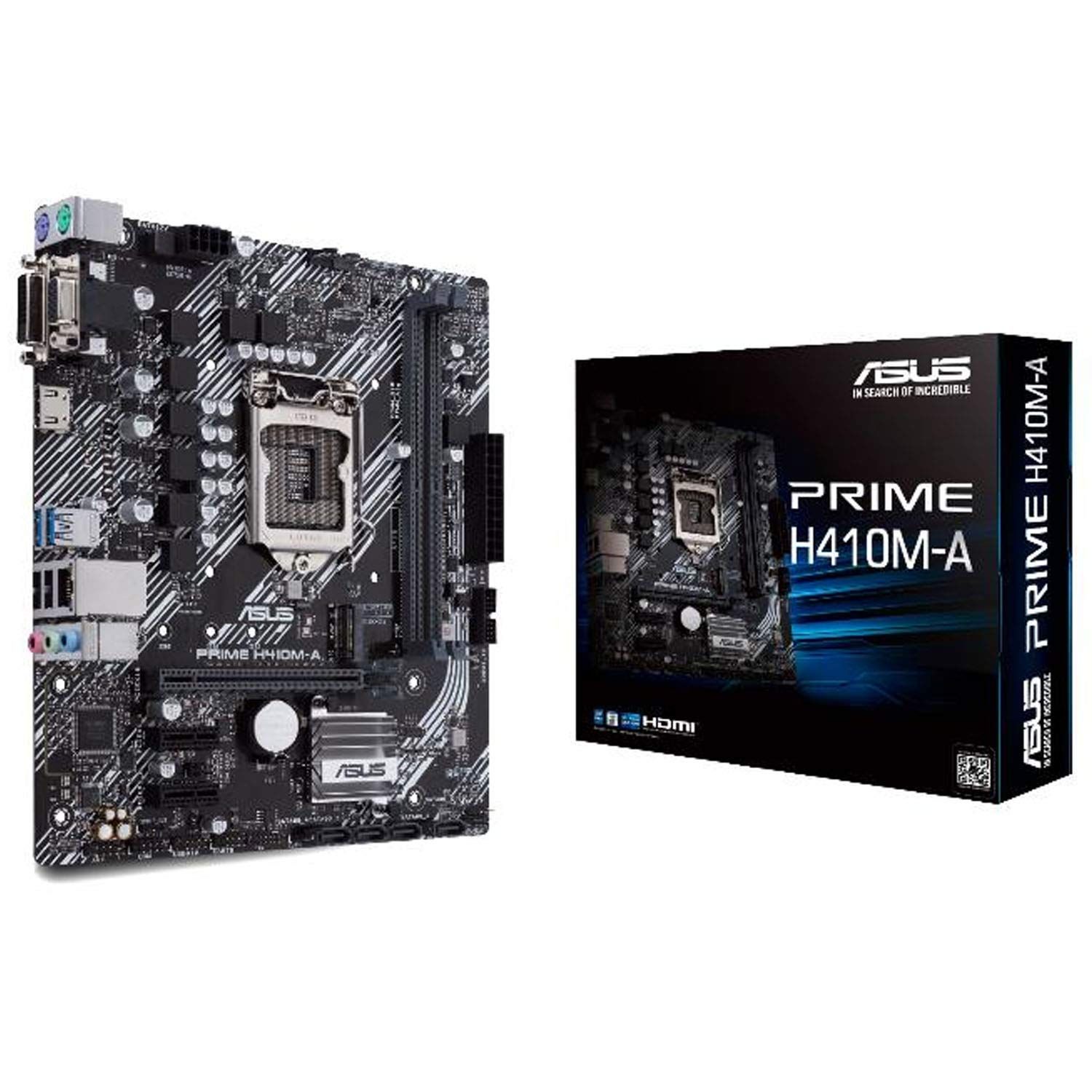 ASUS INTEL H410 搭載 LGA1200 対応 マザーボード PRIME H410M-A 【 MicroATX 】 [単品]