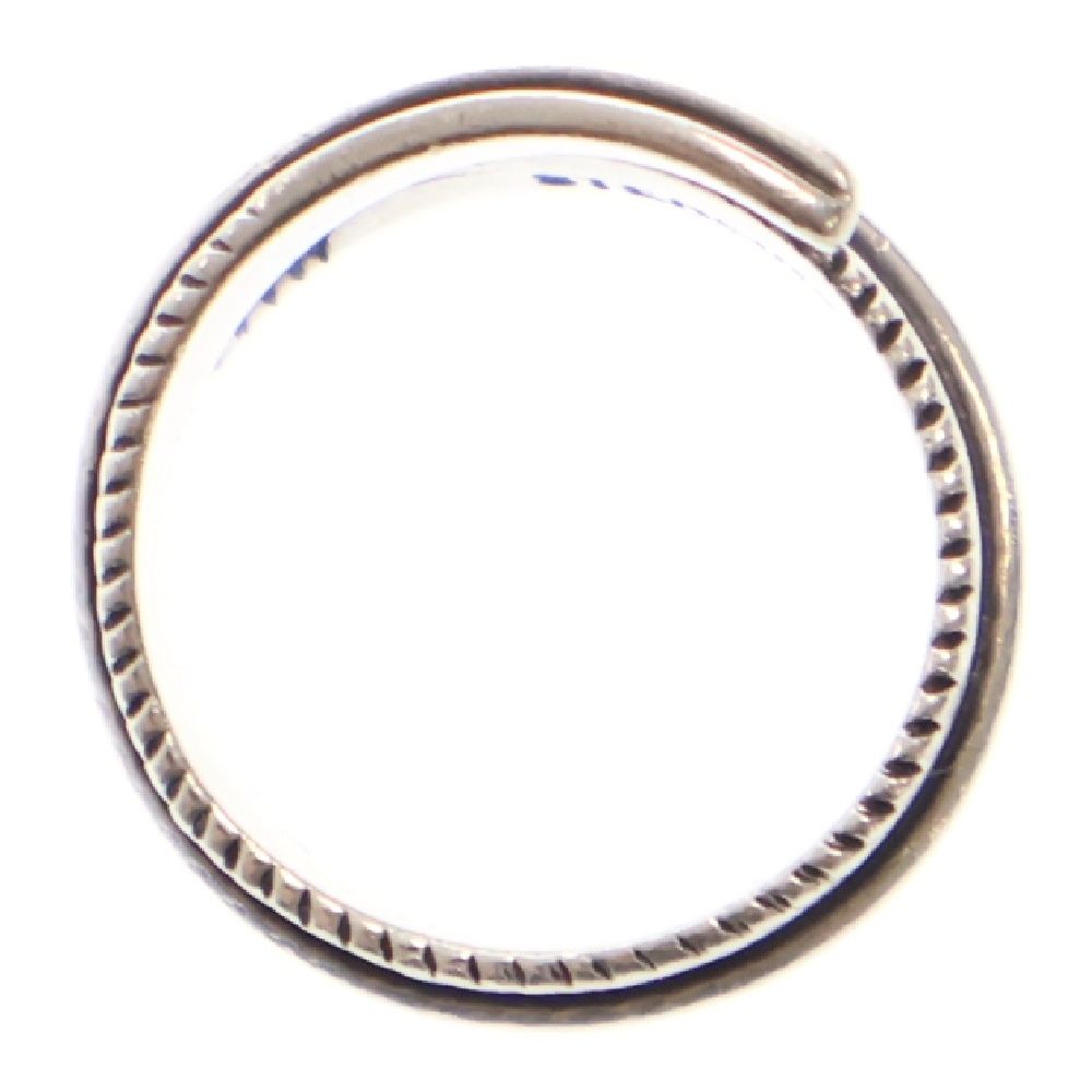 ターニャメイス（ハーヴィーメイスの娘）タニヤメイス　13号フェザーリング　ナバホ INDIANJEWELRY ナバホ族:Harvey Mace 元祖フェザー