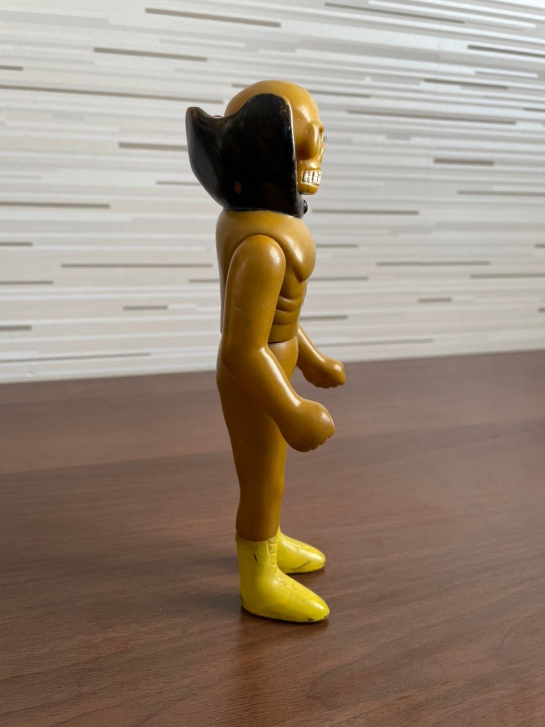 ヨネザワ 第一企画 黄金 バット ソフビ 当時物 マントなし - メルカリ