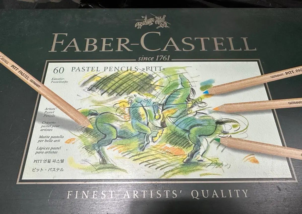 FABER-CASTELL パステル 鉛筆 PITT 60 112160