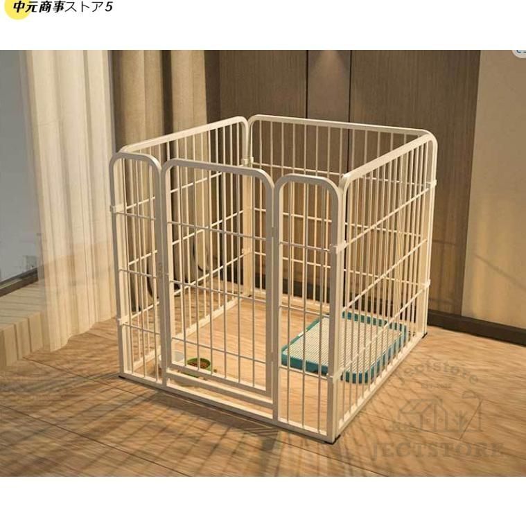 全成長期使用可 室内外犬用サークル